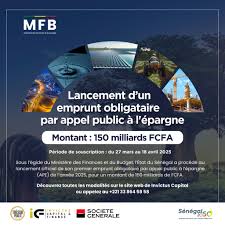 Emprunt obligataire par appel public à l'épargne : L'objectif de 150 milliards de francs CFA largement dépassé 